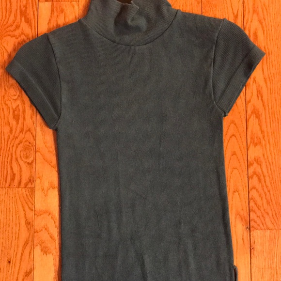 Teal sweater dress - Picture 2 of 3